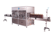 新型小包裝八頭食用油灌裝機(jī)